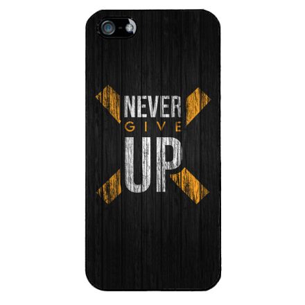 Never give up Motivacios iPhone 5-5s-SE (2016) tok