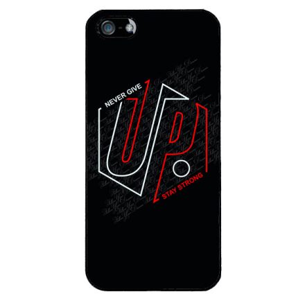 Never give up Stay Strong Motivacios iPhone 5-5s-SE (2016) tok