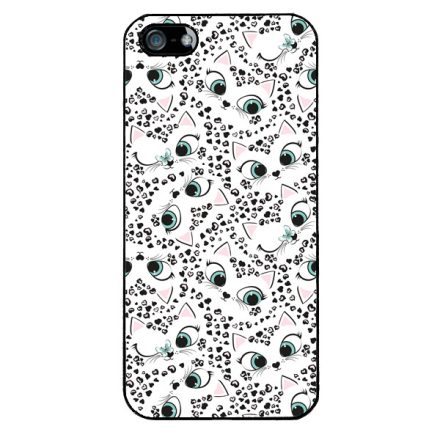 Szépséges cica szemek iPhone 5-5s-SE (2016) tok