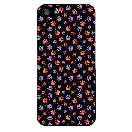 Szépséges kutyamancs mintás iPhone 5-5s-SE (2016) tok