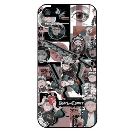 Black Clover Aesthetic iPhone 5-5s-SE (2016) tok