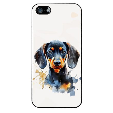 Fekete baba tacsi iPhone 5-5s-SE (2016) tok