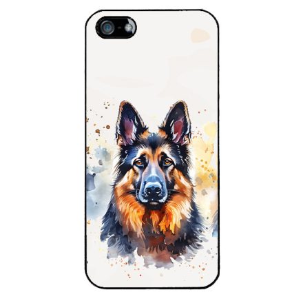 Barna-Fekete Belga juhászkutya iPhone 5-5s-SE (2016) tok