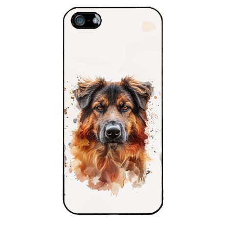 Barna Kaukázusi Juhászkutya iPhone 5-5s-SE (2016) tok