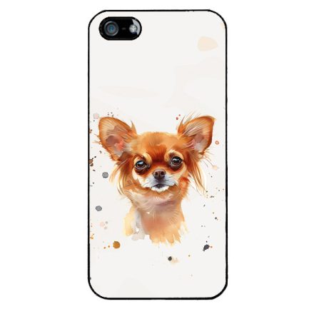 Hosszúszőrű csivava iPhone 5-5s-SE (2016) tok