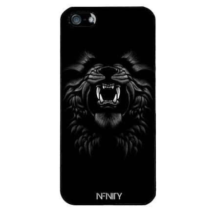 Oroszlán üvöltés iPhone 5-5s-SE (2016) tok