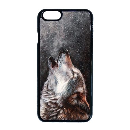 téli farkas wolf art iPhone 6-6s tok