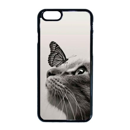 Cica és Pillangó - macskás iPhone 6-6s tok
