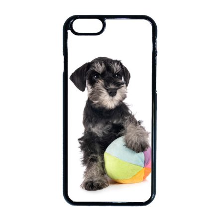 A család kis kedvence - Schnauzer iPhone 6-6s tok