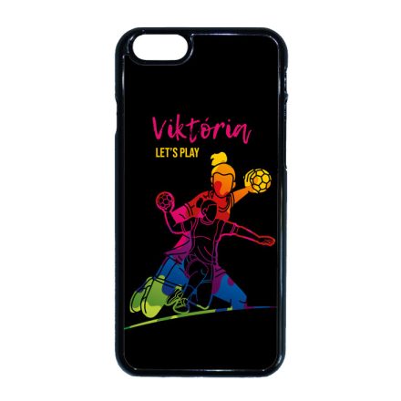 Kerd a Neveddel FOR HER kezilabda mintas iPhone 6-6s tok