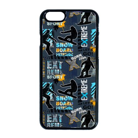 Born to be free Snowboard iPhone 6-6s tok