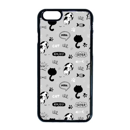 Mrrr Cuki Cica mintás iPhone 6-6s tok