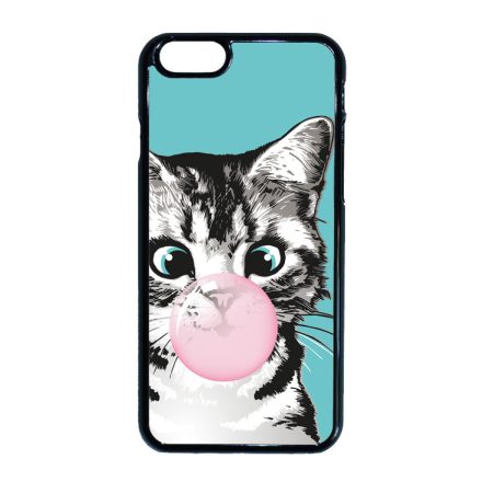 Bubble Cat - cica mintás iPhone 6-6s tok