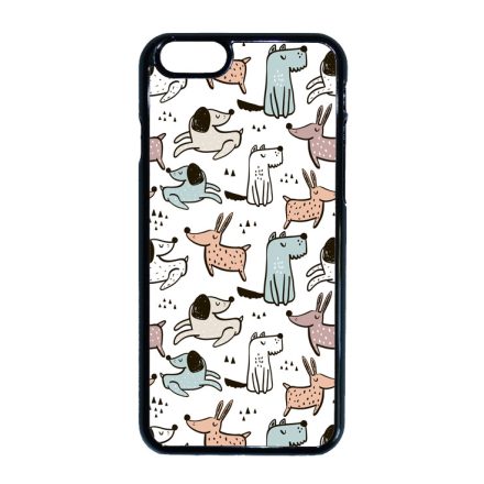 Tündéri rajzolt kutya mintás iPhone 6-6s tok