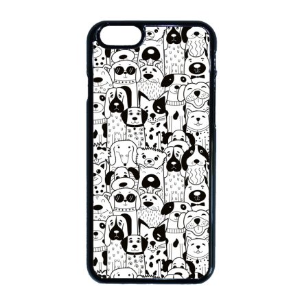 Aranyos kutya mintás iPhone 6-6s tok