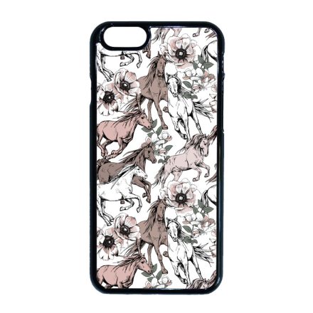 Gyönyörű vintage lovas mintás iPhone 6-6s tok