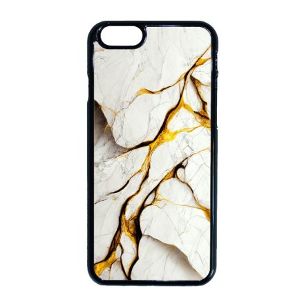 Luxury fehér és arany márvány mintás iPhone 6-6s tok