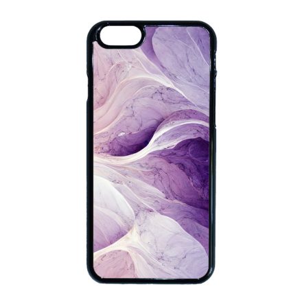 Absztrakt lila márvány mintás iPhone 6-6s tok