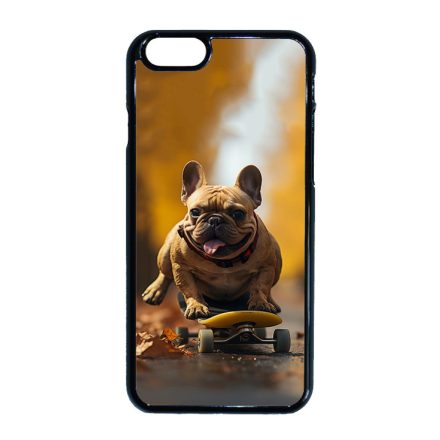 Francia bulldog gördeszkán iPhone 6-6s tok