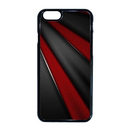 Carbon piros sávokkal iPhone 6-6s tok