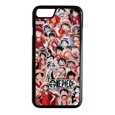 Monkey D Luffy Collage - One Piece iPhone 7-8 tok