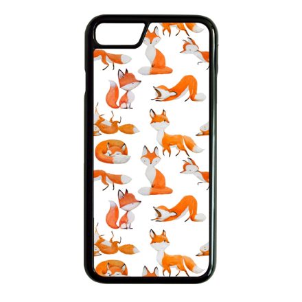 Rajzolt Róka mintás iPhone 7-8 tok