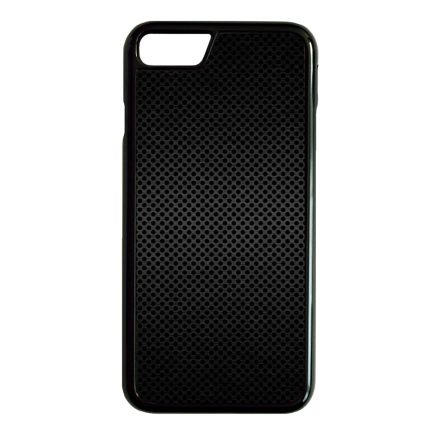 Speaker fekete metál mintás iPhone 7-8 tok