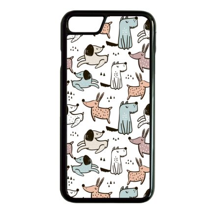 Tündéri rajzolt kutya mintás iPhone 7-8 tok