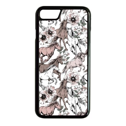 Gyönyörű vintage lovas mintás iPhone 7-8 tok