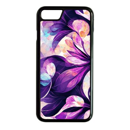 Zen lila absztrakt Art iPhone 7-8 tok