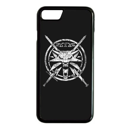 the Witcher White Wolf Vaják Fehér farkas iPhone 7 Plus - 8 Plus tok
