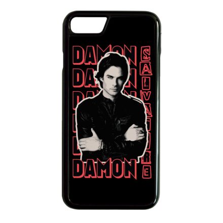 Damon Salvatore Art Vampire diaries Vámpírnaplók iPhone 7 Plus - 8 Plus tok