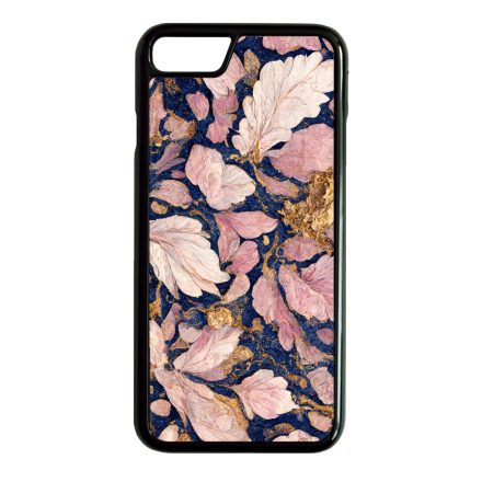 Gyönyörű rózsaszín aranyos virág Art iPhone 7 Plus - 8 Plus tok
