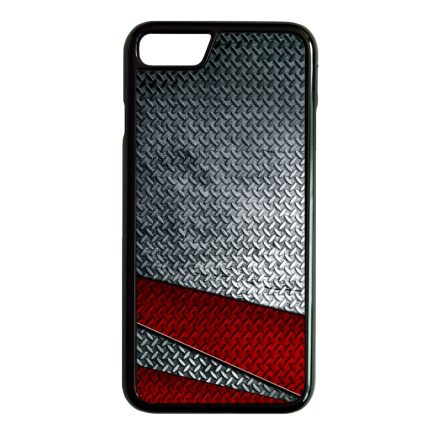 Acéllemez vörös sávval iPhone 7 Plus - 8 Plus tok