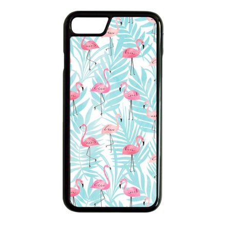 Flamingo Pálmafa nyár iPhone SE (2020) - iPhone SE (2022) tok