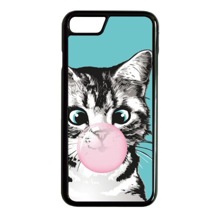 Bubble Cat - cica mintás iPhone SE (2020) - iPhone SE (2022) tok