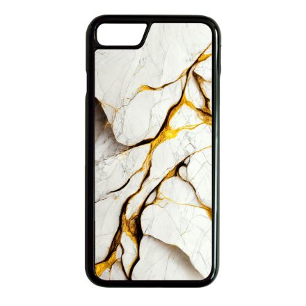 Luxury fehér és arany márvány mintás iPhone SE (2020) - iPhone SE (2022) tok