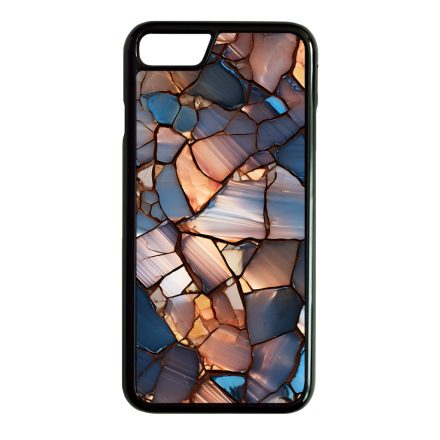 Elegáns kék mozaik Art iPhone SE (2020) - iPhone SE (2022) tok