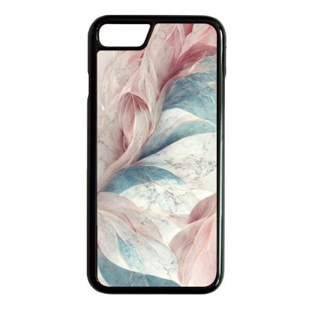 Lágy pasztel rózsaszín és zöld Art iPhone SE (2020) - iPhone SE (2022) tok