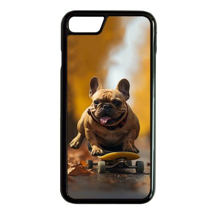 Francia bulldog gördeszkán iPhone SE (2020) - iPhone SE (2022) tok