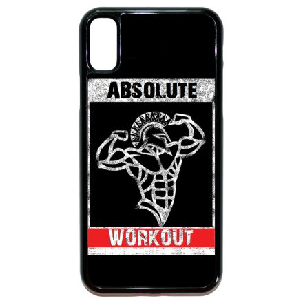 fitness absolute workout edzés gyúrós iPhone X/Xs tok