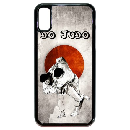 judo judos japán zászlós iPhone X/Xs tok