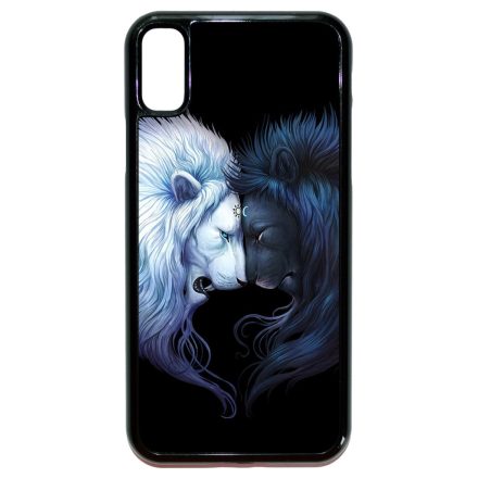 oroszlán napom csillagom yin yang szerelem love iPhone X/Xs tok