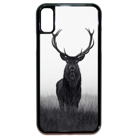 szarvas szarvasos agancs őszi fehér iPhone X/Xs tok