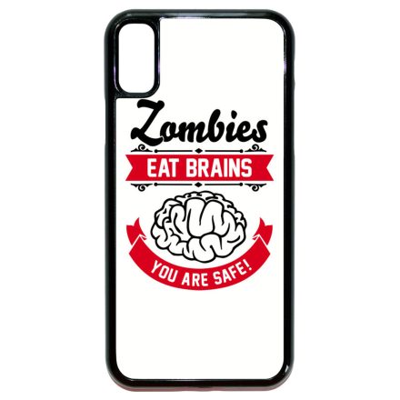A Zombik agyat esznek, te biztonságban vagy! iPhone X/Xs tok