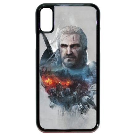 the Witcher Artwork Vaják Geralt of Rivia iPhone X/Xs tok