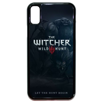 the Witcher Let the hunt begin Vaják iPhone X/Xs tok