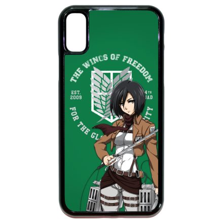 Mikasa ackerman Attack on titan AOT iPhone X/Xs tok