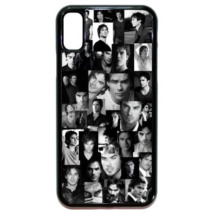 Damon Salvatore Vámpírnaplók Vampire diaries iPhone X/Xs tok
