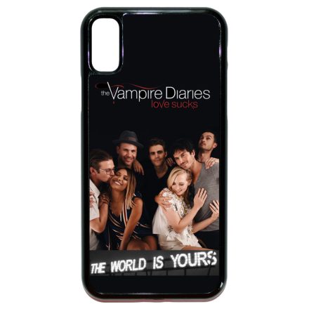 Vampire Diaries- world is yours Vámpírnaplók iPhone X/Xs tok